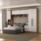 Quarto Completo Viena 7 Portas 6 Gavetas 5 Peças Espresso Móveis
