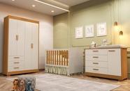 Quarto Completo Zaki com Berço 3 em 1 Katatau