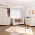 Quarto de Bebê Berço com Colchão Cômoda e Guarda-roupa Baby Ananda Casatema Madeiraoriginals Quarto de Bebê Berço com Colchão Cômoda e Guarda-roupa Baby Ananda Casatema Madeiraoriginals