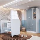 Quarto de Bebê Berço e Guarda Roupa 3 Portas Tedy Percasa Quarto de Bebê Berço e Guarda Roupa 3 Portas Tedy Percasa