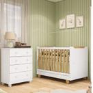 Quarto de Bebê com Cômoda 4 Gavetas e Berço 4 em 1 Minicama 100% Mdf Mike Espresso Móveis Quarto de Bebê com Cômoda 4 Gavetas e Berço 4 em 1 Minicama 100% Mdf Mike Espresso Móveis