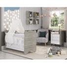 Quarto de Bebê Completo com 1 Berço e 1 Comoda Pipoca