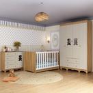 Quarto de Bebê Completo com Berço Americano 3 em 1 Ternura Multimóveis MP4647