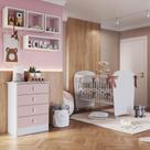Quarto de Bebê Completo Cômoda e Berço Corujinha Percasa