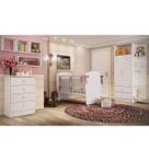 Quarto de Bebê Completo Fofura com Guarda-Roupa 2 Portas, Cômoda e Berço Espresso Móveis