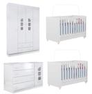 Quarto de Bebê para gêmeos Phoenix 2 berços