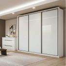 Quarto de Casal com Guarda Roupa e Cômoda