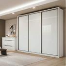 Quarto de Casal com Guarda Roupa e Cômoda