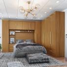Quarto de Casal Completo 5 Peças 6 Portas 4 Gavetas com Maleiro Smart Plus Yescasa
