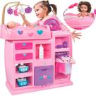 Quarto Encantado Infantil 2 em 1 Banheira Sai Água Rosa com Acessorios Magic Toys Quarto Encantado Infantil 2 em 1 Banheira Sai Água Rosa com Acessorios Magic Toys