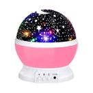Quarto Infantil 360 graus Luz Noturna Com Efeito De Nebulosa Estrelada LED Rotativa, Lâmpada Galáxia