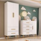 Quarto Infantil com Guarda-Roupa 2 Portas 2 Gavetas com Cômoda Magia Espresso Móveis Quarto Infantil com Guarda-Roupa 2 Portas 2 Gavetas com Cômoda Magia Espresso Móveis