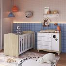 Quarto Infantil Completo 3 peças Linha Encanto Completa Móveis