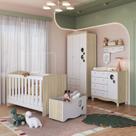 Quarto Infantil Completo 5 peças Linha Encanto Completa Móveis