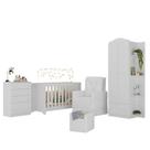 Quarto Infantil Completo com Poltrona de Amamentação e Puff Multimóveis MP4086 Quarto Infantil Completo com Poltrona de Amamentação e Puff Multimóveis MP4086