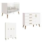 Quarto Infantil Completo Isis Branco Fosco Quarto Infantil Completo Isis Branco Fosco