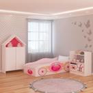 Quarto Infantil Completo Viagem Encantada 4 Portas 1 Gaveta Branco - Panorama Móveis Quarto Infantil Completo Viagem Encantada 4 Portas 1 Gaveta Branco - Panorama Móveis