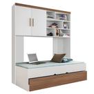 Quarto Infantil Modulado 2 Portas Com Bicama Chiara Carvalho/Branco - Phoenix