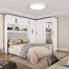 Quarto Modulado Casal com Espelho 7 Portas Belém Carioca Móveis