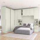 Quarto Modulado Casal Completo 8 Portas 9 Gavetas Canto Reto Seletto