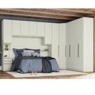Quarto Modulado Completo Casal 7 Peças 12 Portas 9 Gavetas Predileto