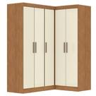 Quarto Modulado De Canto Madrid Com 5 Portas Maxel