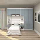 Quarto Modulado Solteiro 6 Portas Alpes Luciane