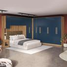 Quarto Modular Kappesberg Adapt Profundo 7 Peças Quarto Modular Kappesberg Adapt Profundo 7 Peças