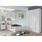 Quarto Solteiro Completo Alonzo Bicama Athenas/Cômoda Maggiore