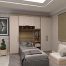Quarto Solteiro Guarda Roupas Mesa Paris Luciane Cinam Quarto Solteiro Guarda Roupas Mesa Paris Luciane Cinam