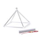 Quartz Crystal Singing Pyramid CVNC 30 cm com bolsa de transporte