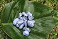 Quartzo Azul Pedra Rolada Unitária 3 a 4 cm