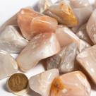 Quartzo Goiaba Rolado Natural - 1 kg - Pedras de 30 a 45mm - Classe C