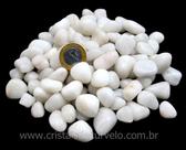 Quartzo Leitoso Rolado Natural 1kg - Pedra de 20 a 35mm Tipo A