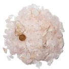 Quartzo Rosa Bruto Natural - 1 kg - Pedras de 25 a 50mm - Classe C