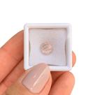 Quartzo Rosa Esfera Briolet 3,69ct