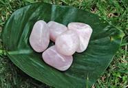 Quartzo Rosa Rolado Unitário Tam de 3 até 4 cm