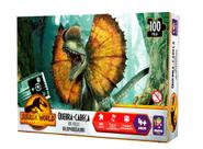 Quebra Cabeça 100 pç - Dilophossauro Jurassic