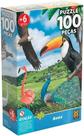 Quebra-cabeça 100 Peças Aves Grow Quebra Cabeca Puzzle 100 Pecas Aves 3925 Quebra-cabeça 100 Peças Aves Grow Quebra Cabeca Puzzle 100 Pecas Aves 3925