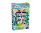 Quebra cabeça 100 peças gabby's dollhouse brilhante