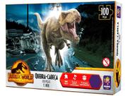 Quebra-cabeça 100 Peças Jurassic World Dominion - T-Rex Mimo Play