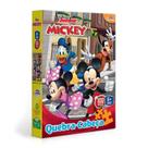 Quebra cabeca 100 pecas turma do mickey - toyster