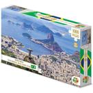 Quebra cabeça 1000 pçs - cristo redentor, rj, br