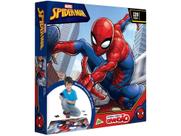 Quebra-cabeça 120 Peças Spider Man Grandão Jak Quebra-cabeça 120 Peças Spider Man Grandão Jak
