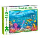 Quebra-Cabeça 150 peças Fundo do Mar - Pais e Filhos Quebra-Cabeça 150 peças Fundo do Mar - Pais e Filhos