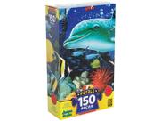 Quebra-cabeça 150 Peças Puzzle Amigos do Mar - Grow