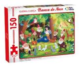 Quebra cabeça 150pcs branca de neve pais e filhos