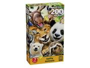 Quebra-cabeça 200 Peças Selfie Animais Puzzle Quebra-cabeça 200 Peças Selfie Animais Puzzle