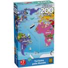 Quebra-cabeça 200 peças Turismo pelo Mundo - Grow