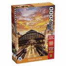 Quebra-Cabeça - 2000 Peças - Estação da Luz - São Paulo - Grow Quebra-Cabeça - 2000 Peças - Estação da Luz - São Paulo - Grow